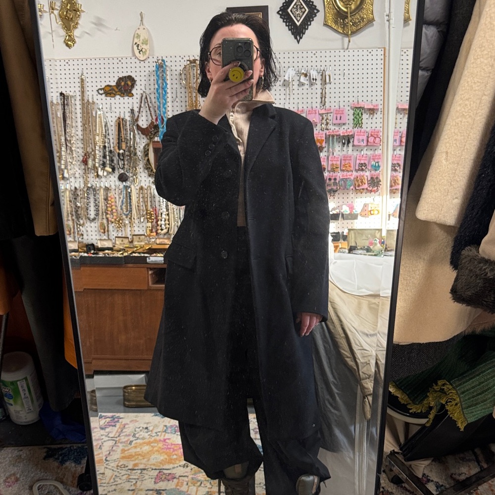 Sisley Black Pea Coat